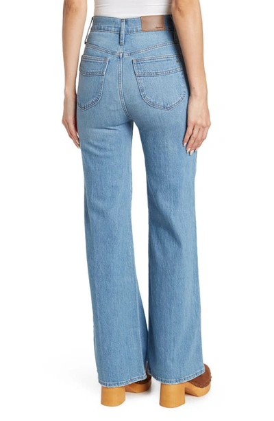 Shop Madewell High Waist Flare Jeans In Conwell
