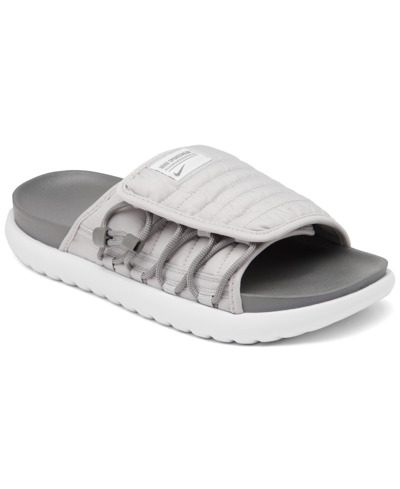 Shop Nike Men's Asuna 2 Slide Sandals From Finish Line In Iron Ore/pewter