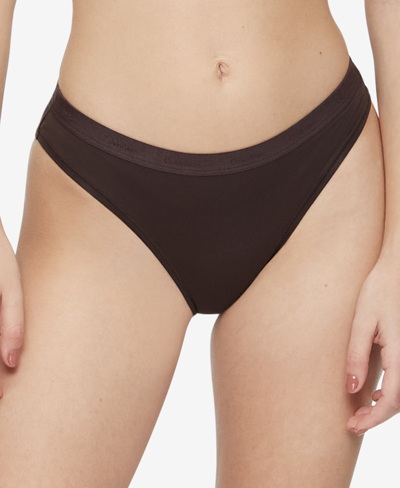 Shop Calvin Klein Women's Form To Body Bikini Underwear Qf6761 In Woodland