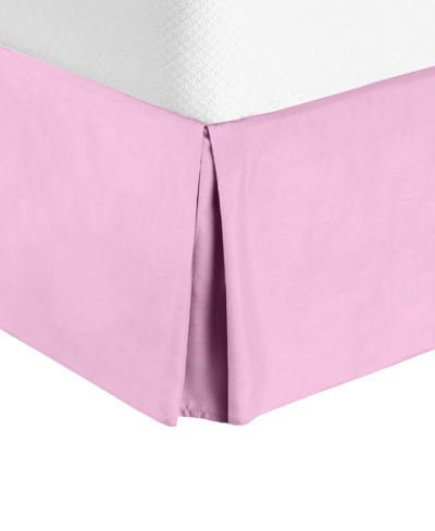 Shop Nestl Bedding Bedding 14" Tailored Drop Premium Bedskirt, Queen Bedding In Lilac