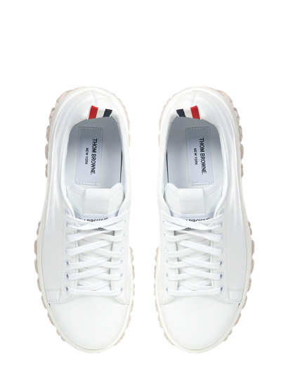 Shop Thom Browne Sneakers White