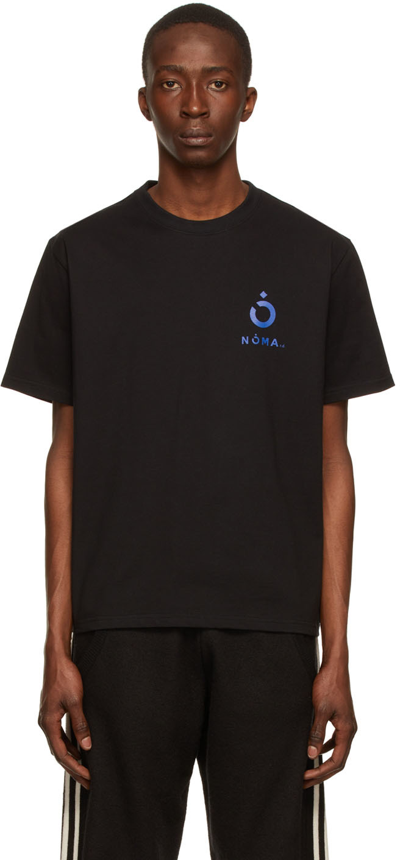 Shop Noma T.d. Black Cotton T-shirt