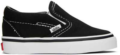 Shop Vans Baby Black Classic Slip-on Sneakers