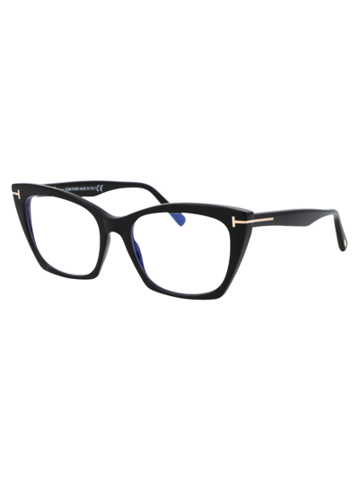 Shop Tom Ford Ft5709-b Glasses In 001 Black