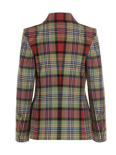 Shop Vivienne Westwood Lou Lou Blazer In Multicolor