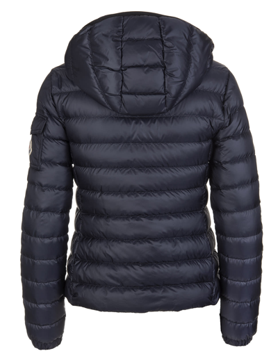 Shop Moncler Woman Navy Blue Bles Down Jacket In Blu Navy