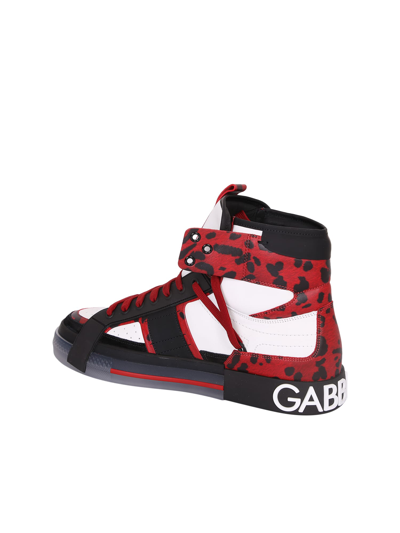 Shop Dolce & Gabbana 2.zero High-top Sneakers In Multi