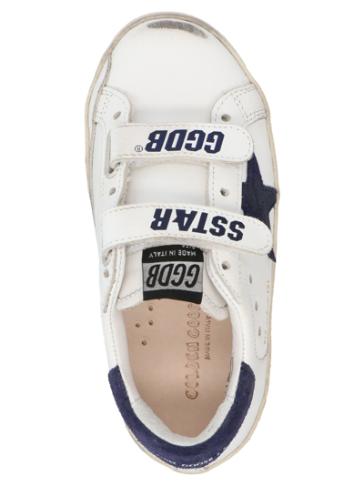 Shop Golden Goose Old School Shoes In White