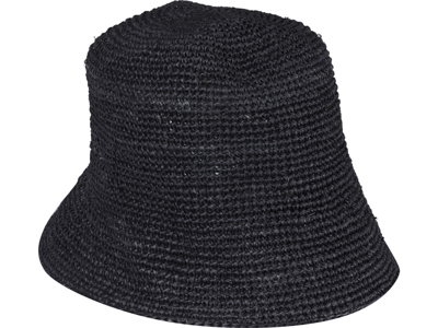 Shop Ibeliv Andao Bucket Hat In Black