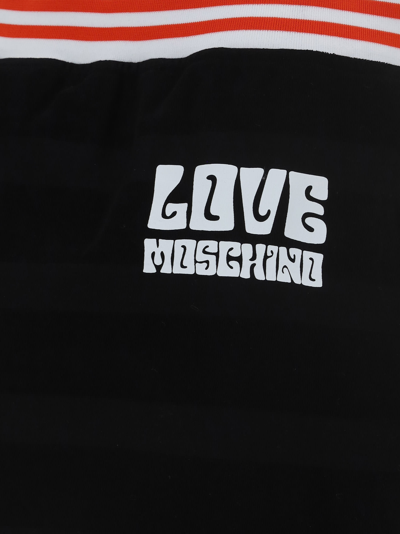 Shop Love Moschino Skirt In Black