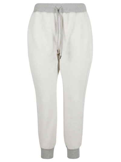 Dsquared2 Cotton Jersey Jogging Pants In Grey Mélange