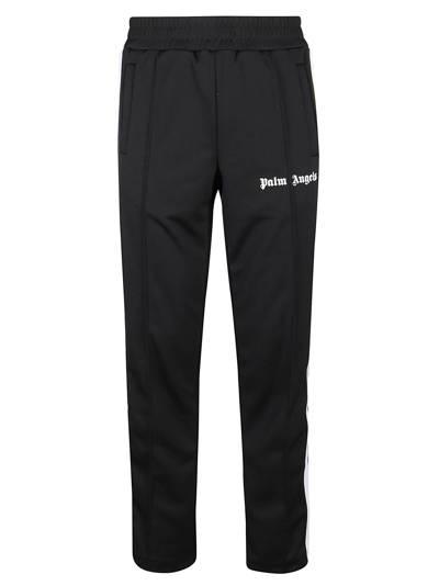 Shop Palm Angels Classic Track Pant In Black White