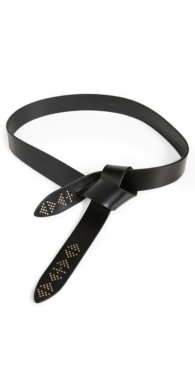 Shop Isabel Marant Lecce Belt In Black