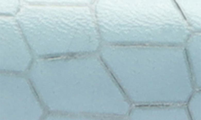Shop Schutz Cendi Transparent Pointed Toe Pump In Transparent/ Wonder Blue