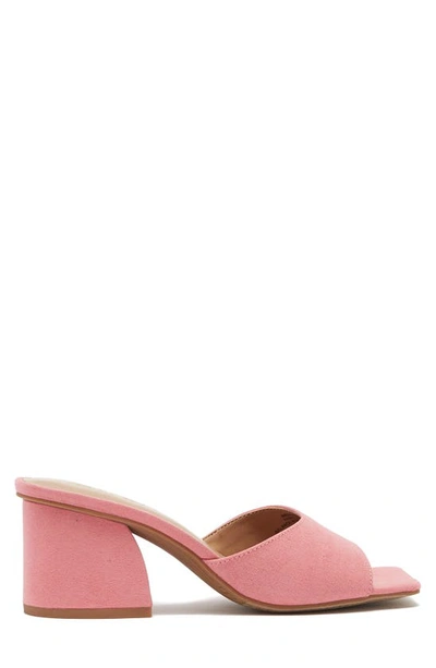 Shop Abound Erica Clear Strap Sandal In Pink Rose