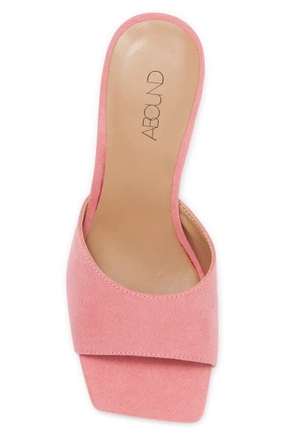 Shop Abound Erica Clear Strap Sandal In Pink Rose