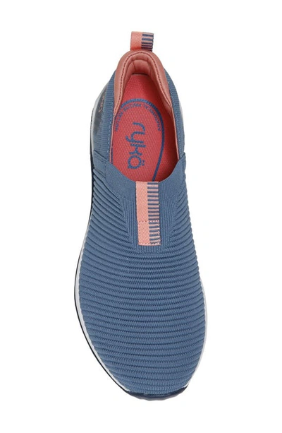 Shop Ryka Echo Knit Slip-on Sneaker In Atl Blue