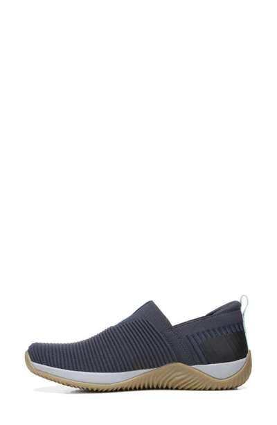 Shop Ryka Rykä Echo Knit Slip-on Sneaker In Blue Ink