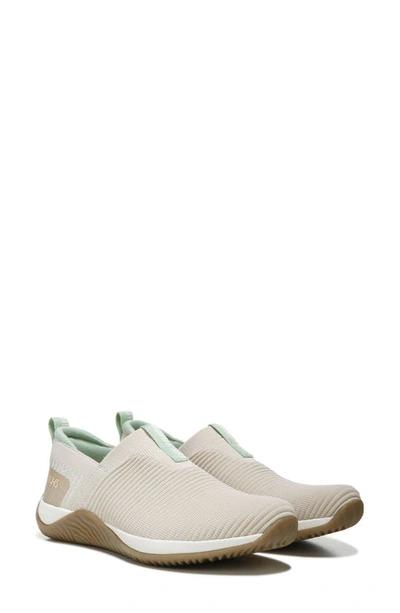 Shop Ryka Rykä Echo Knit Slip-on Sneaker In Oatmeal