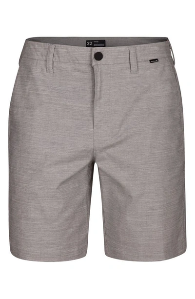 Shop Hurley H20 Dri Breathe Shorts In Wolf Grey