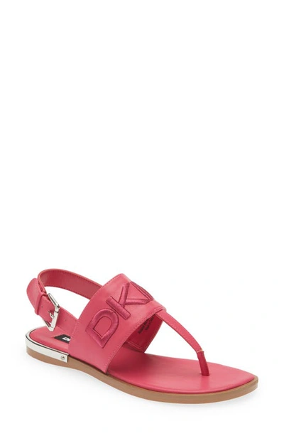 Shop Dkny Amber Slingback Sandal In Fushia