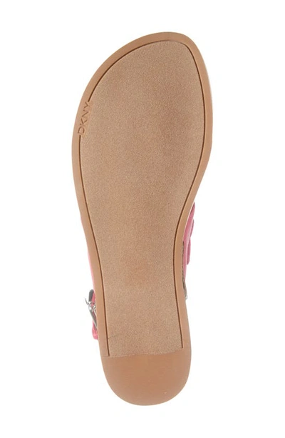 Shop Dkny Amber Slingback Sandal In Fushia