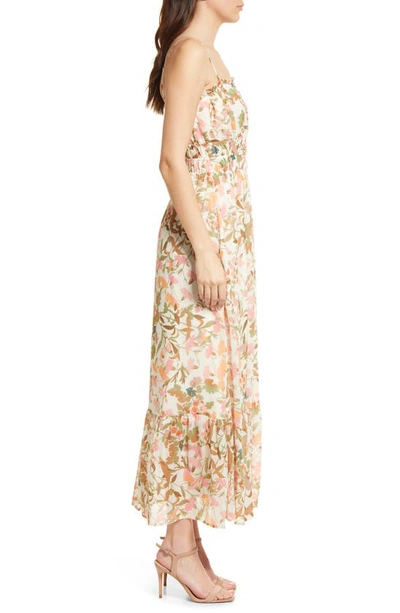 Shop Lost + Wander Wildflowers Sundress In Neutral Pink Floral