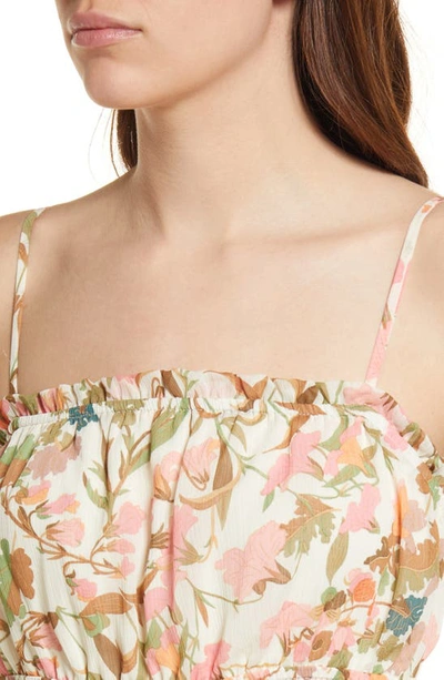 Shop Lost + Wander Wildflowers Sundress In Neutral Pink Floral