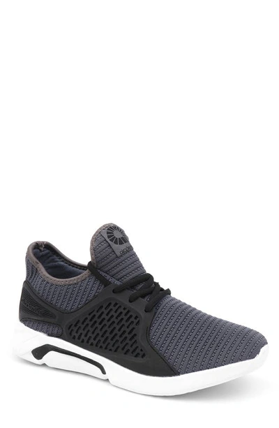 Shop Akademiks Fast 1 Sneaker In Grey/ Black