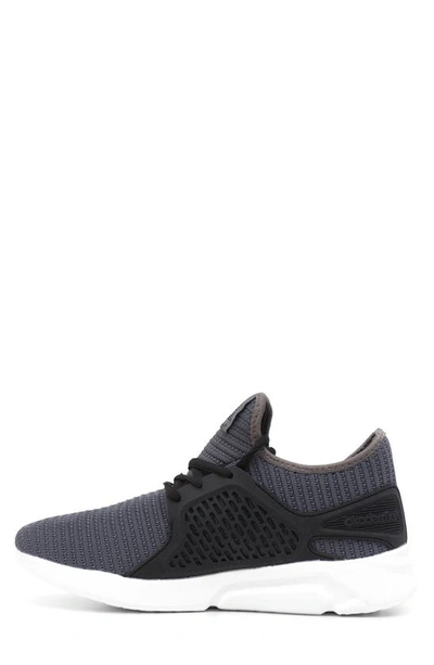 Shop Akademiks Fast 1 Sneaker In Grey/ Black