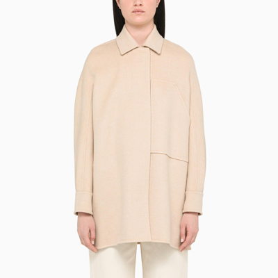 Shop Max Mara Beige Tedesco Single-breasted Coat