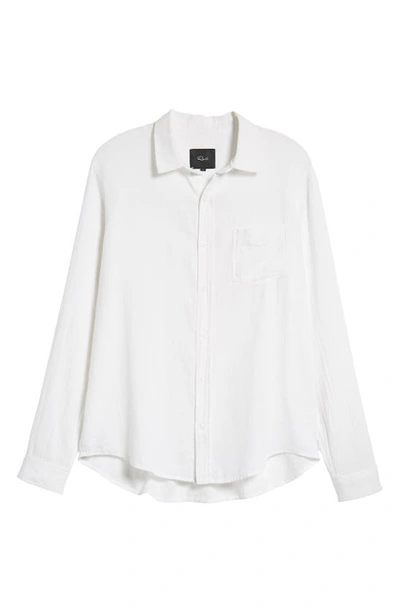 Rails Wyatt Regular Fit Button-down Shirt In White