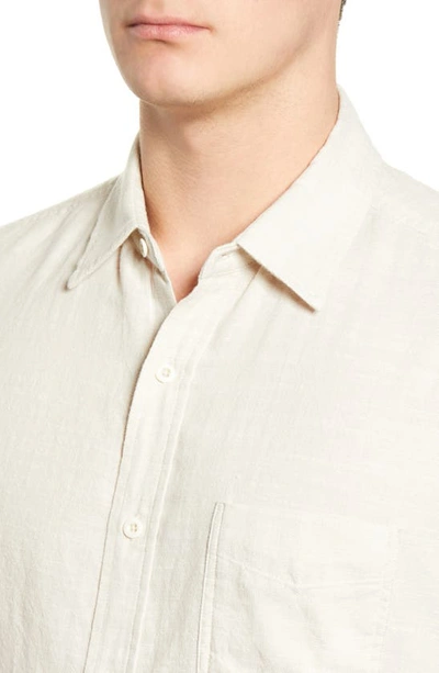 Rails Wyatt Cotton Regular Fit Button-down Shirt In Hummus
