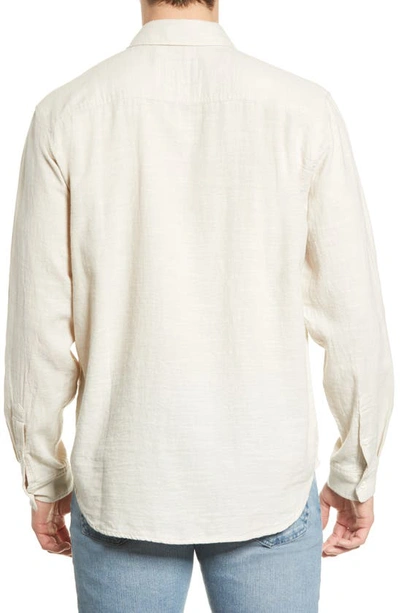 Rails Wyatt Cotton Regular Fit Button-down Shirt In Hummus