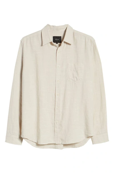 Rails Wyatt Cotton Regular Fit Button-down Shirt In Hummus