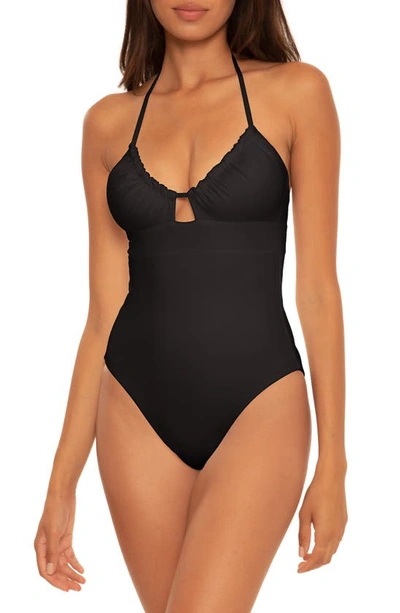 Becca Multiway One-piece Swimsuit In Black