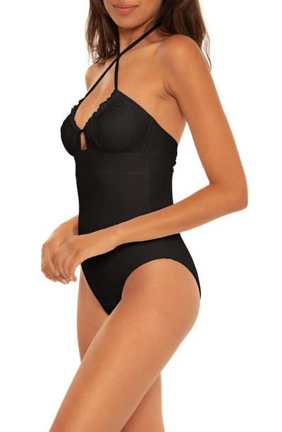 Becca Multiway One-piece Swimsuit In Black