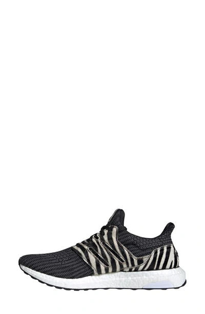 Shop Adidas Originals Ultraboost Dna Running Shoe In Black/ White/ Pink/ Calf Hair