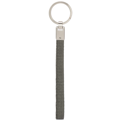 Shop Prada Men's Keychain Keyring   Luna Rossa In Grey