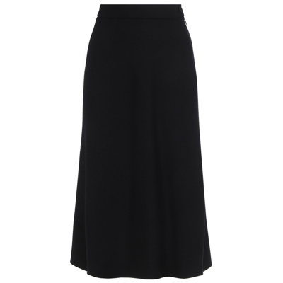 Shop Balenciaga Women's Skirt Knee Length Midi In Black