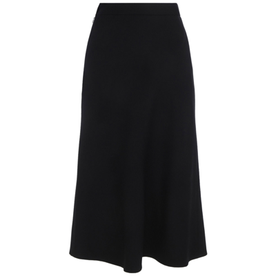 Shop Balenciaga Women's Skirt Knee Length Midi In Black