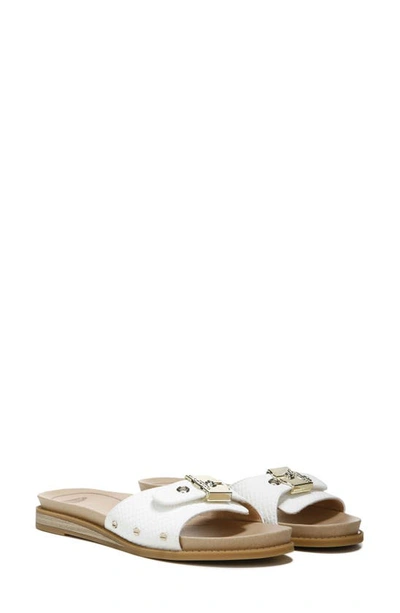 Shop Dr. Scholl's Originalist Slide Sandal In White