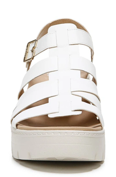 Shop Dr. Scholl's Check It Out Wedge Sandal In White