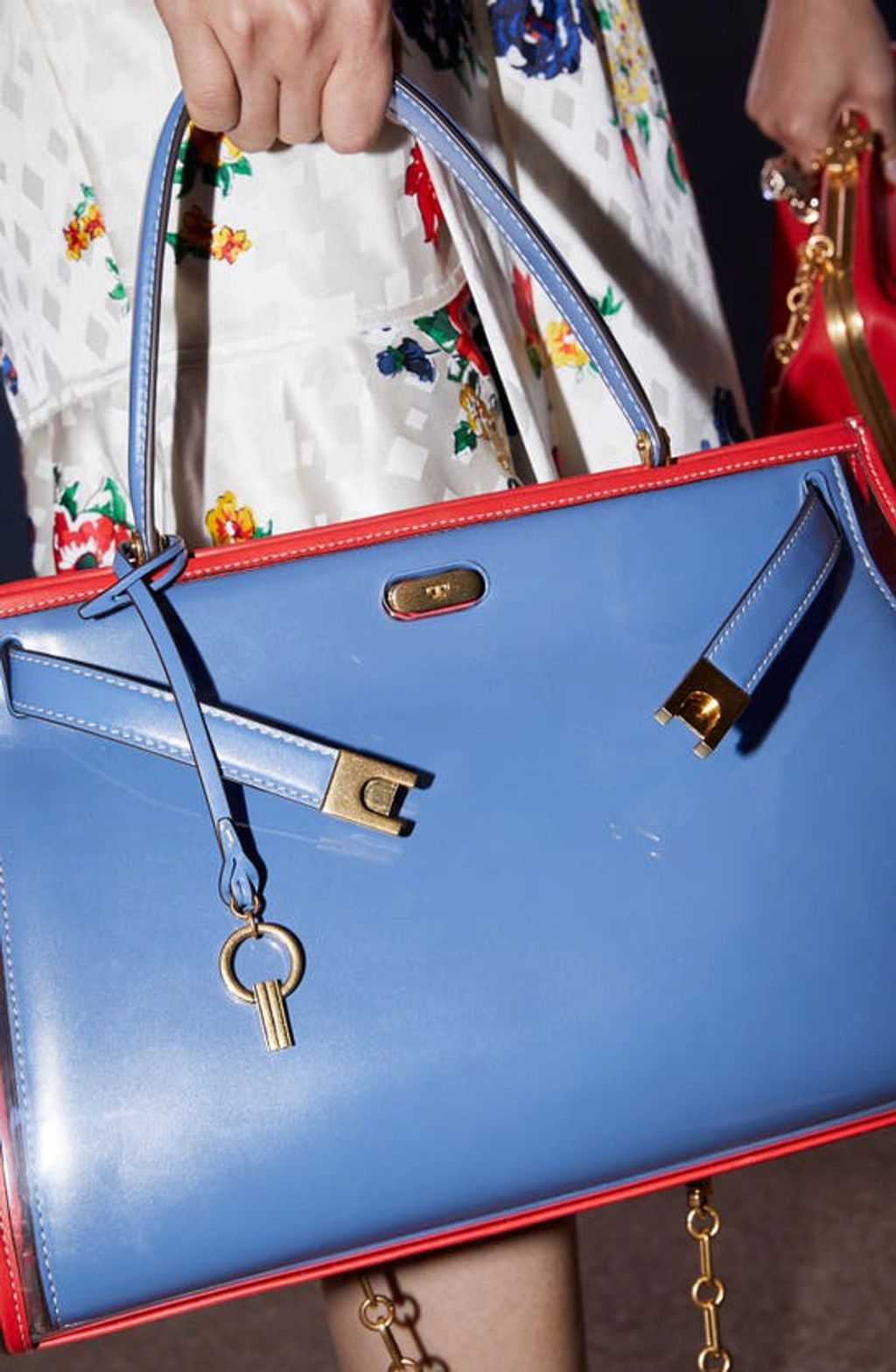 Lee radziwill small bag with rain cover sale
