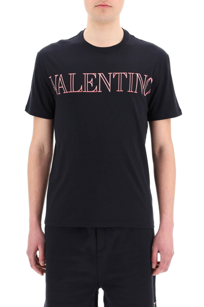 Shop Valentino Neon Universe T-shirt In Mixed Colours