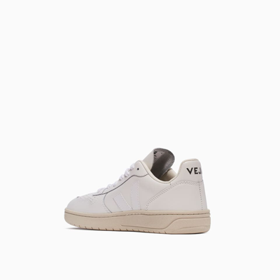 Shop Veja V-10 Sneakers Vx021270b In White