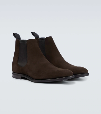 Shop Church's Superbuck Chelsea Boots In Ebony