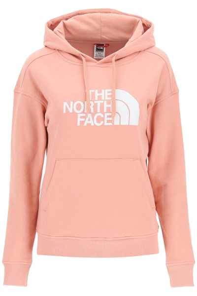 Shop The North Face Logo Hoodie In Pink