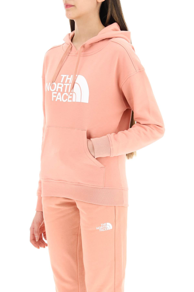 Shop The North Face Logo Hoodie In Pink