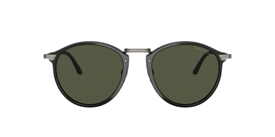 Giorgio Armani Man Sunglass Ar 318sm In Green